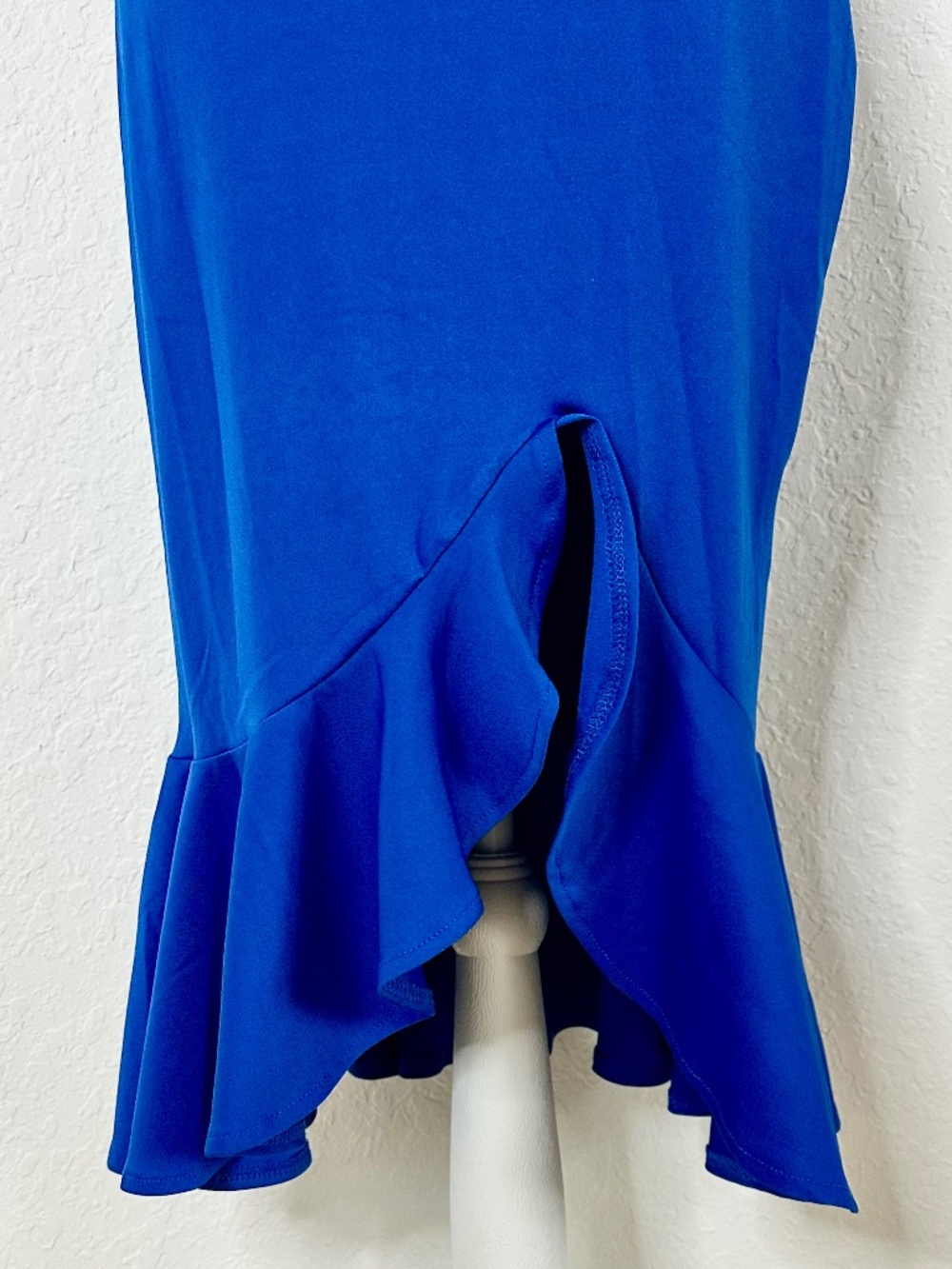 ChicMe Royal Blue Midi Bodycon Dress, Size L - Picture 5 of 12